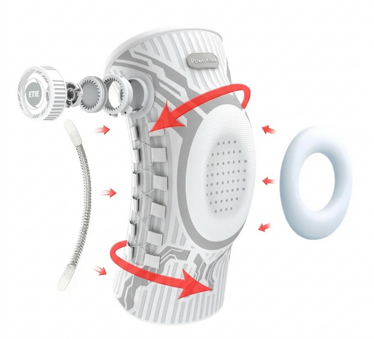 PowerKnee Brace™ Professional Knee Support with Compression Technology